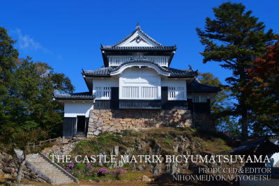 日本百名城　現存天守　備中・松山城
